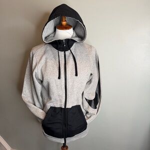 Nike Gray Hooded Jacket